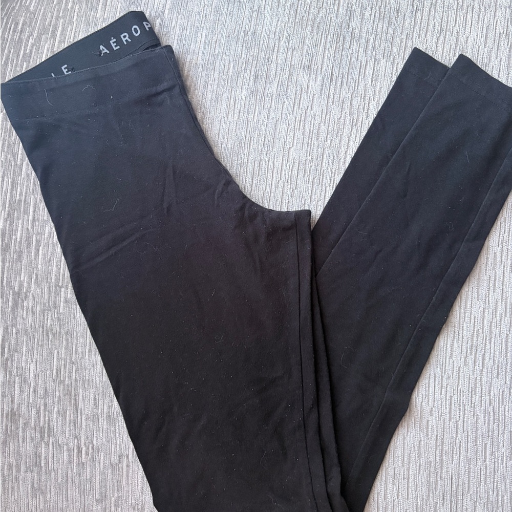 Aeropostale Jet Black Leggings